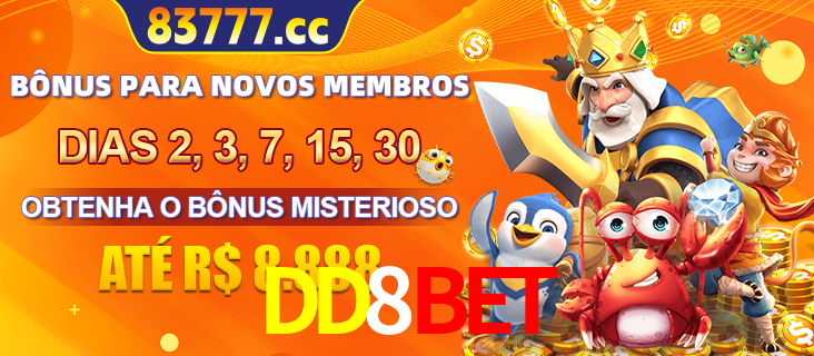 Anúncio dos benefícios para Membro VIP Sênior na plataforma DD8BET, incluindo bônus promocionais, semanais e mensais, ilustrado com o personagem Fortune Tiger.